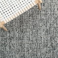 thumbnail image 6 of Safavieh Abstract Delia Distressed Wool Runner Rug, Black/Ivory, 2'3" x 10', 6 of 11