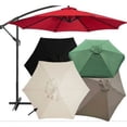 thumbnail image 1 of Reemplazo de cubierta de sombrilla, toldo universal para paisajes al aire libre, diseño duradero con tela de poliéster con bloqueo UV para marcos de sombrillas de mercado de 3 metros, proceso de, 1 of 1