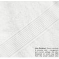 thumbnail image 2 of MALLONI HOME Ultra Soft 6 Pack Cotton Towel Set, Contains 2 Bath Towels 28x55 inch, 2 Hand Towels 16x24 inch & 2 Wash Coths 12x12 inch, Ideal Everyday use, Compact & Lightweight - White, 2 of 8