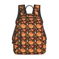 thumbnail image 1 of Balery Autumn Pumpkin Mochila ligera para hombre y mujer: duradera e impermeable, ideal para la escuela, el trabajo, viajes y uso diario., 1 of 7
