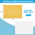thumbnail image 2 of Uxcell 20Sheets Gold Glitter Cardstock Paper, A4 250gsm Rectangle Premium Sparkly Paper for Card Making DIY, 2 of 6