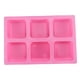 thumbnail image 1 of Moldes De Silicona Para Jabón, Moldes Cuadrados De Silicona Para Hornear Jabón Para Pastel De Chocolate ANGGREK Otros, 1 of 8