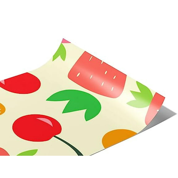 Rwraps Fruit Salad Fragrant Friends Matte Vinyl Film Wrap 59in x 12ft Vinyl Vehicle Car Film Sheet