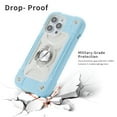 thumbnail image 6 of TECH CIRCLE Case for iPhone 14 Pro Max - Shockproof Kickstand Case with Phone Ring Holder, Blue, 6 of 6