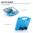 thumbnail image 3 of Kids Friendly Case for Samsung Galaxy Tab A8 10.5 inch X200/X205/X207,Dteck Shockproof EVA Handle Kickstand Protective Lightweight Case Cover for Galaxy Tab A8 10.5" 2022,Blue, 3 of 5