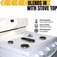 thumbnail image 4 of HLONK Protecteur de Cuisinière en PTFE Argenté - Doublure Réutilisable Lavable Résistante à la Chaleur pour Cuisinière à Gaz, 4 of 9