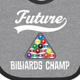 thumbnail image 4 of Inktastic Future Billiards Champ Boys or Girls Baby Bib, 4 of 4