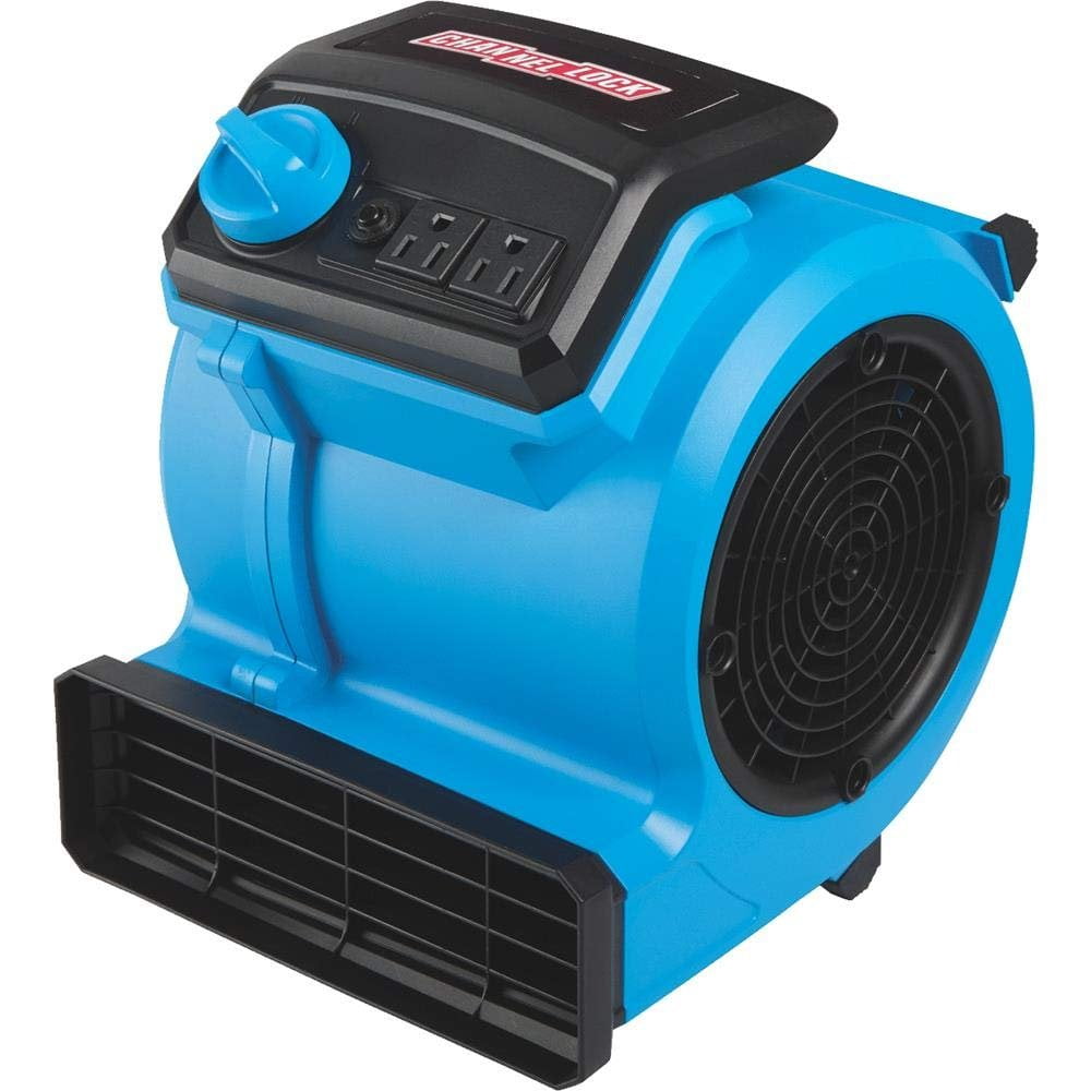 Channellock AM201 2001 3-Speed 3-Position 550 Cfm Air Mover Blower Fan ...