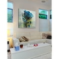 thumbnail image 4 of "Blue Melody" Painting Print on Wrapped Canvas, 4 of 5