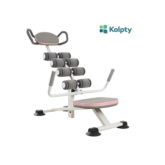 Kolpty Portable Back Stretching Device Lumbar Spine Relaxer Adjustable Back Stretcher