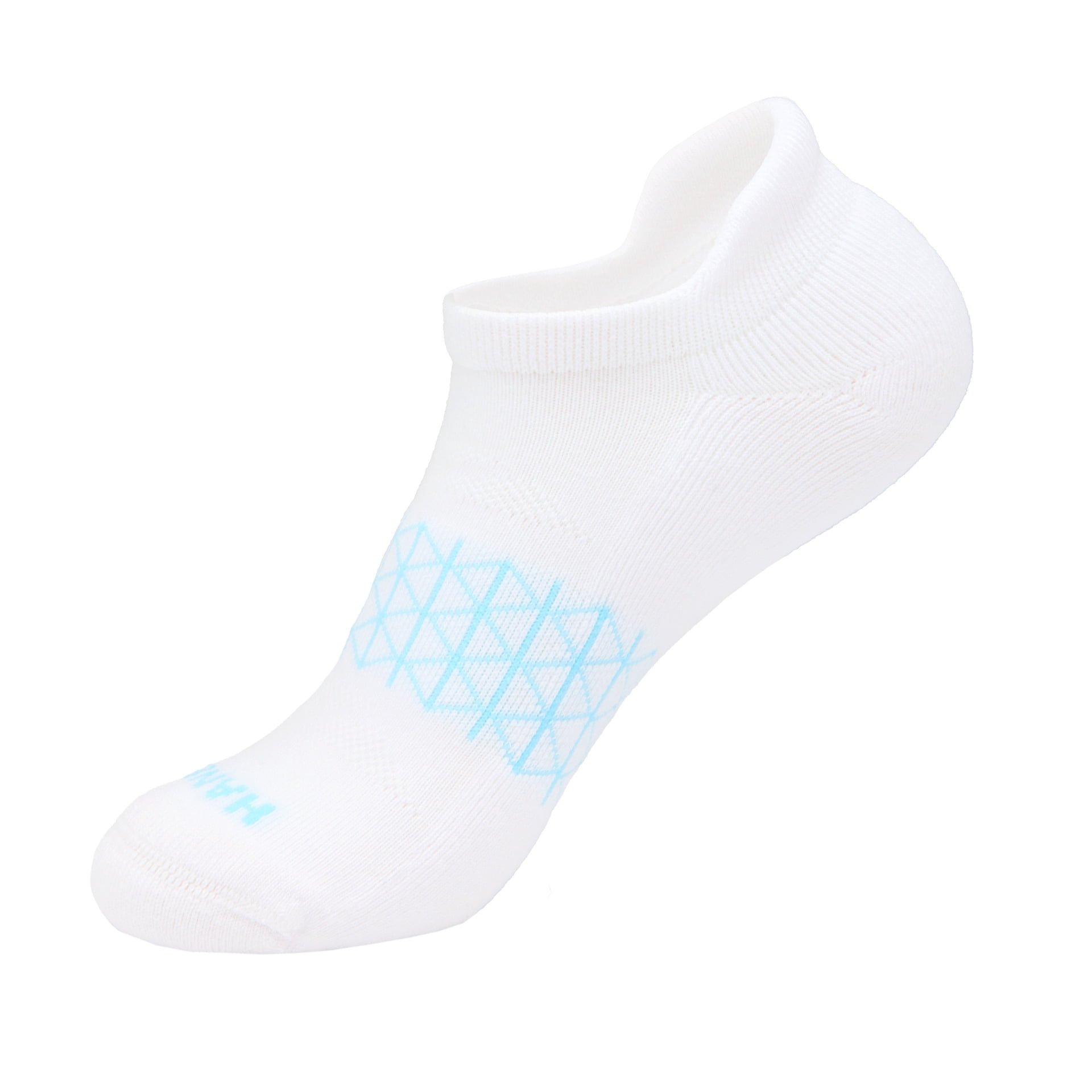 Hanes Womens Absolute Comfort No-Show Socks w/ Heel Shield, 4-Pack, Size 5-9