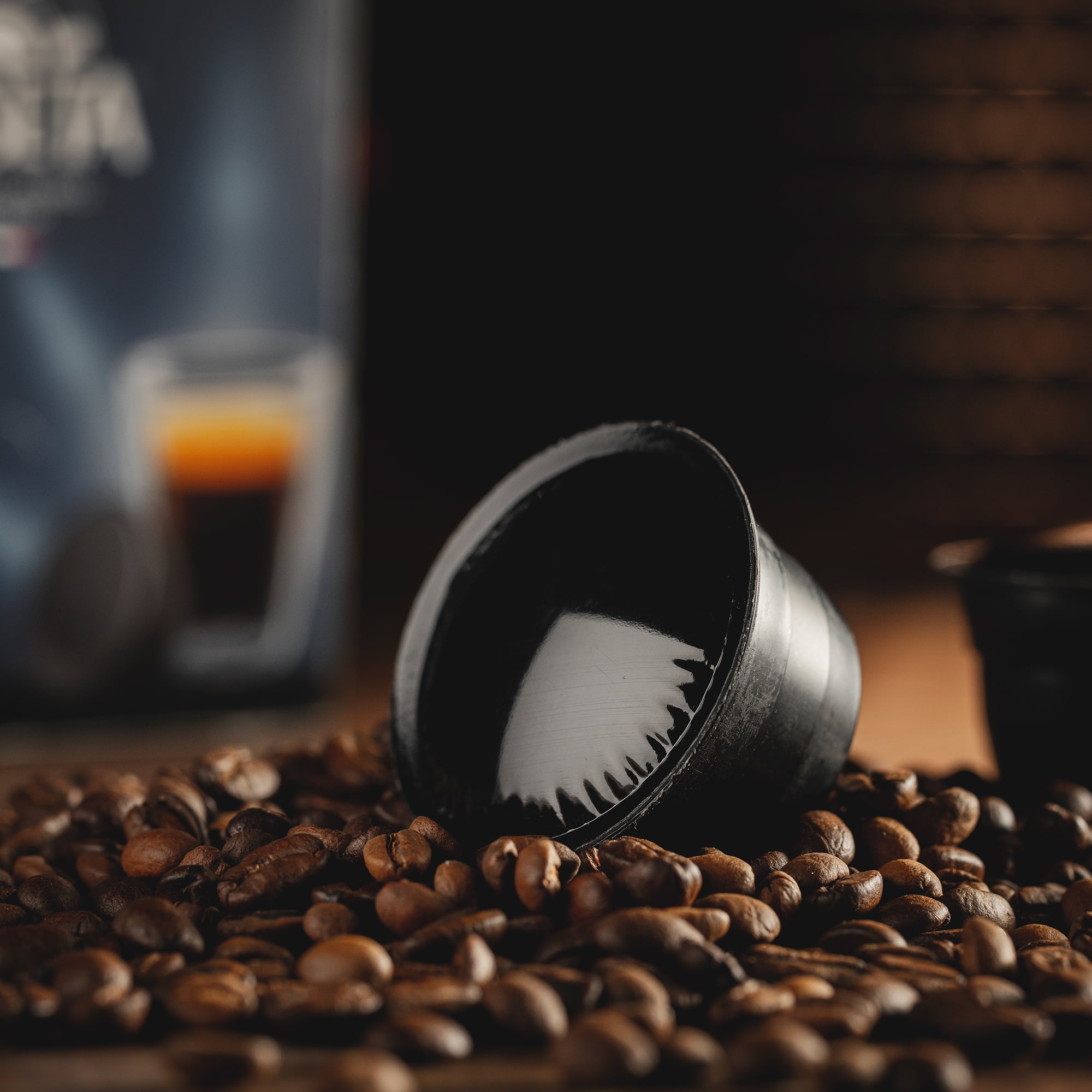 100 Meseta Intenso Fairtrade Italian Nespresso Compatible Capsules. 100 Capsules of Gourmet Coffee Espresso Compatible with Nespresso Machine.