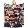 thumbnail image 3 of Blanket Theo James Throw Flannel Blankets UltraSoft Micro Fleece Blanket Warm Cozy Plush Gift for Room Decoration Sofa,Office Bed car Camp Couch Beach, 3 of 9