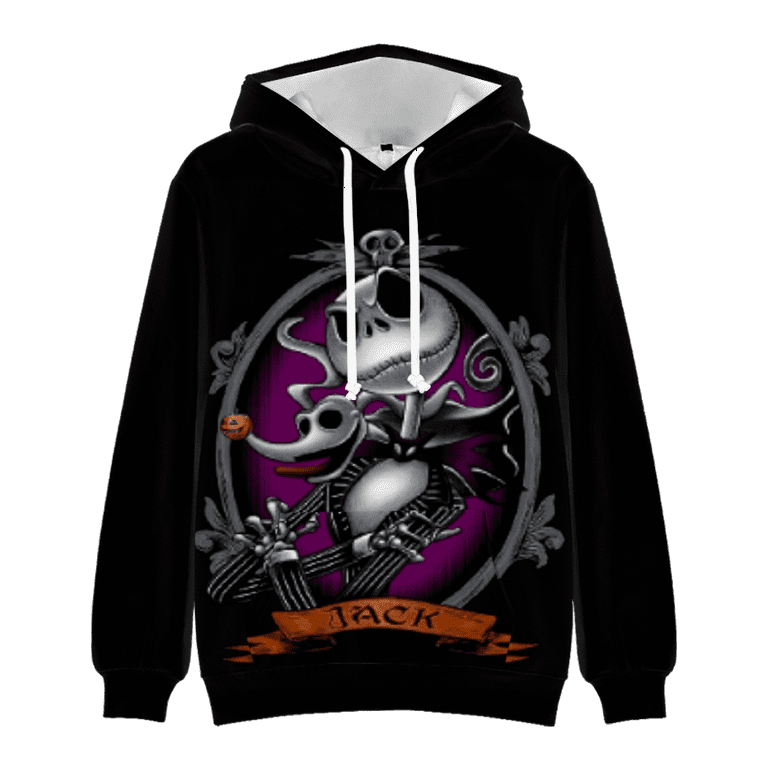 Nightmare Before Christmas Jack Skellington Hoodie 05 Adult 7XL Walmart