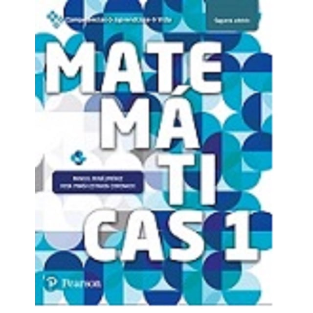 MATEMATICAS 1 COMPETENCIA + APRENDIZAJE + VIDA PEARSON EDUCACION MANUEL RENE JIMENEZ