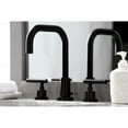 thumbnail image 4 of Kingston Brass FSC8935CKL Kaiser Widespread Bathroom Faucet with Brass Pop-Up, Oil Rubbed Bronze, 4 of 8