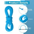 thumbnail image 3 of Uxcell Archery D Loop Rope String Nocking Loop Rope Serving Thread Release Material for Compound Bowstring Blue, 3 of 7