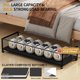 thumbnail image 4 of Almacenamiento debajo de la cama con ruedas contenedores más grandes tapas transparentes organizador de zapatos 36 pulgadas, 4 of 6