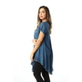thumbnail image 3 of Riviera Sun Lace-Up Casual Tunic Top with Embroidery, 3 of 4