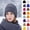Brown, variant on Beanie for Wpmen Knitted Cap For Men Women Teen Classic Knit Beanie Hat Warm Thick Winter Hats Daily Cuffed Beanies Watch Hat Winter Warm Beanie Pink L