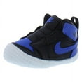 thumbnail image 5 of Nike Jordan 1 Crib Bootie Leather Infant/Toddler Shoes Size 2, Color: Black/Varsity Royal/White, 5 of 5