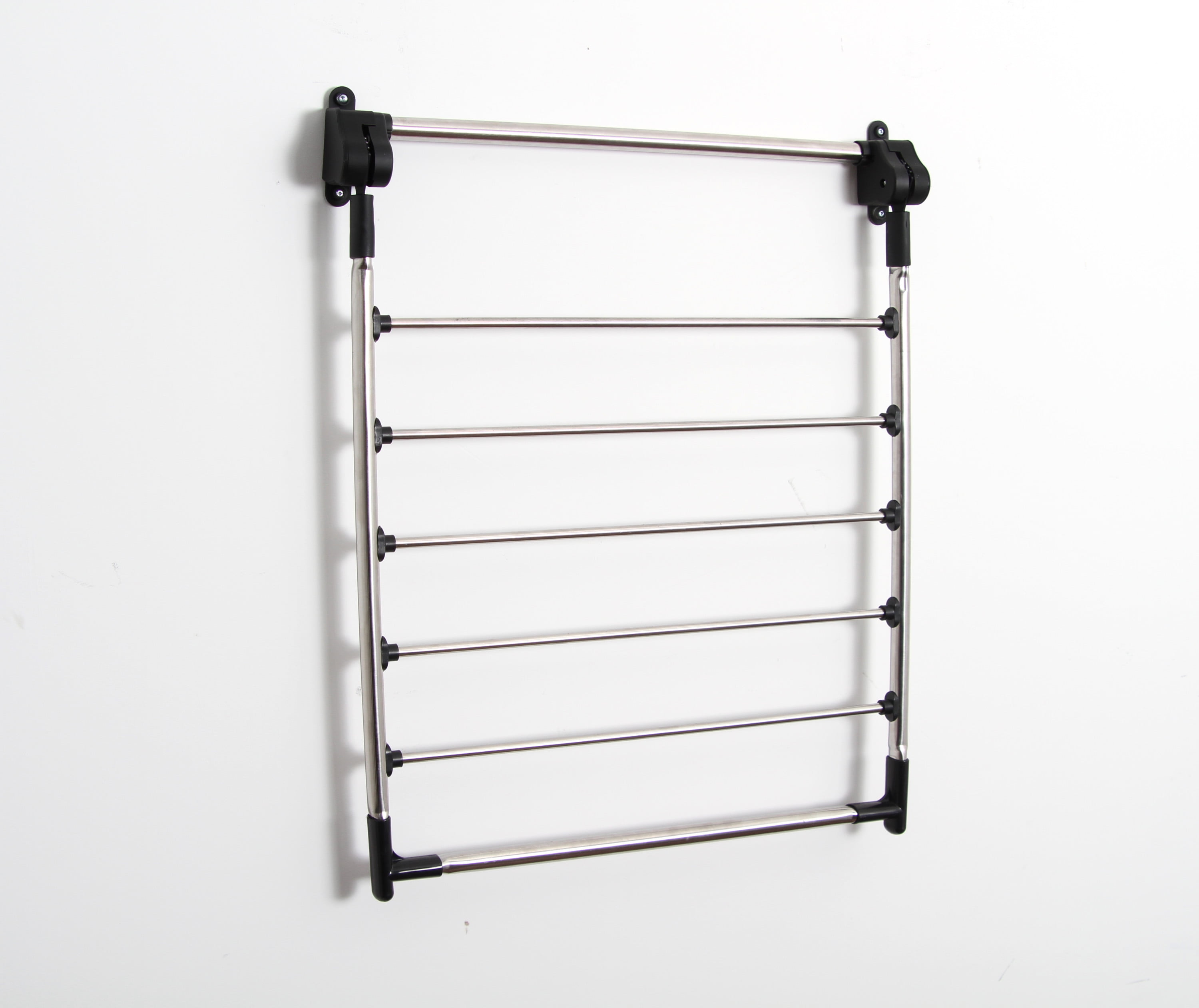 Galvanized Wall-Mount Laundry Drying Rack