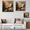 thumbnail image 4 of Designart "Reduction In Russet Brown Leaves" Leaves Floater Framed Canvas Wall Art, 4 of 5