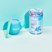 Sliick Dream Clouds Hard Hair Removal Wax Beads Kit for At Home Face and Body Hair Removal, 16 oz