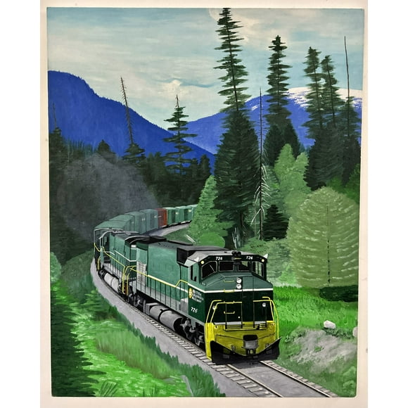 BC Railway by Linda Boyd