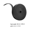 thumbnail image 2 of GOOHOCHY Organizador De Cables Con Cierre De Gancho Y Bucle Negro Para Gestión En Casa, 2 of 8