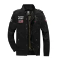 thumbnail image 3 of Chaquetas estilo militar del ejército, abrigo ajustado, chaquetas de invierno informales para hombre, chaquetas abrigadas de alta calidad para hombre, chaquetas de la Fuerza Aérea de EE. UU., 3 of 5