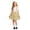 Khaki, variant on Girls School Dress Pleated Suspender Uniform Skirts Uniform Jumper for Girls Plain School Skirt with Adjustable & Removable Straps Uniform for Girls (Khaki 110)