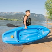 Lifetime Wave Youth 6 ft Sit-On-Top Kayak with Paddle Blue (90097)