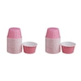 thumbnail image 2 of Billuyoard 50 Uds. De vasos para helado, cuencos de papel de un solo para postres, recipientes para alimentos, forro para magdalenas, envoltorios Rosa 2Conjunto, 2 of 6