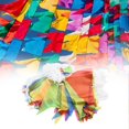 thumbnail image 4 of 100 Meter Colorful Bunting Triangle Flags Wedding Party Outdoor Banner Decor, 4 of 10