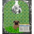 thumbnail image 2 of Carolines Treasures BB6146BIB Pug Brown Shamrocks Baby Bib 10 x 13" multicolor, 2 of 3