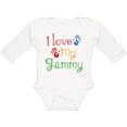 thumbnail image 3 of Inktastic I Love My Gammy Boys or Girls Long Sleeve Baby Bodysuit, 3 of 5
