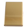 thumbnail image 1 of Tarjetero protector de acero inoxidable para tarjetas de crédito, tarjetero para hombre y mujer, dorado., 1 of 14