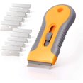 thumbnail image 1 of Raspador de cerámica para quitar pegatinas de coche, cuchilla de afeitar para cocina, espátula, raspador, herramientas para tintado de ventanas, para quitar pegamento de película de vidrio + 10, 1 of 5