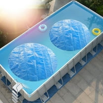 Worgeous  Swimming Pool Solar Insulation Film Kiddie Thick Heating Cover Child Blue