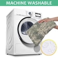thumbnail image 6 of Beige Green Camo Pixel Pattern Square Tablecloth,Waterproof Square Table Cover,Wipeable Spillproof Washable Table Cover for Home Kitchen Party Decor 60"x60"(152x152cm), 6 of 6