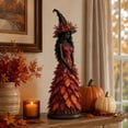 thumbnail image 3 of Enchanted Autumn Witch Figurine – 2026 New Halloween Witch Statue(Golden Harvest), Gothic Harvest Halloween Resin Figurine, Fall Home Tabletop Decor for on Fireplace Mantel, Entryway Table, 3 of 10