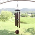 thumbnail image 5 of Wind Chimes Outdoor Deep Tone, 66 in Memorial Wind Chimes Large with 6 Heavy Tubes, Large Deep Tone Wind Chimes Outdoor for Garden Hanging Décor,Sympathy Gifts. Bronze, 5 of 5
