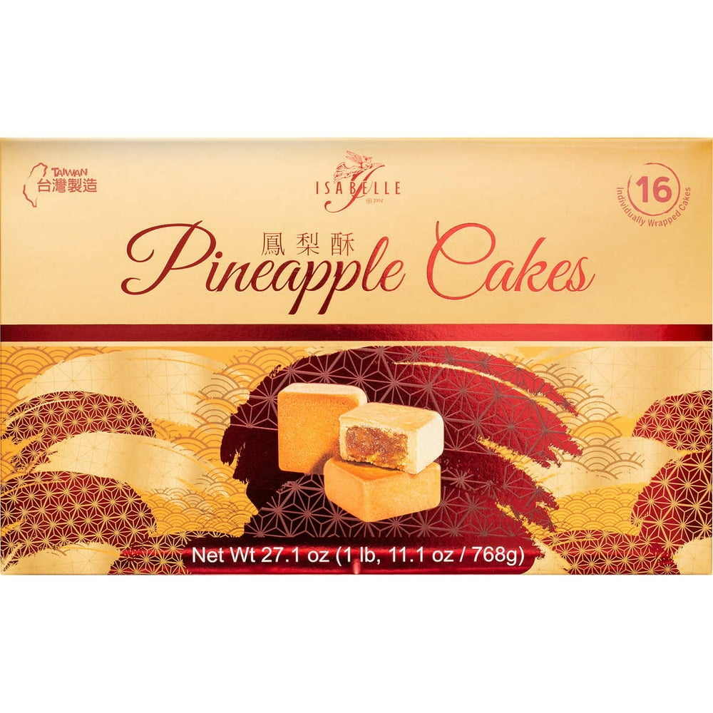 Isabelle Pineapple Mini Cakes, 1.7 Ounce (16 Count