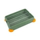 thumbnail image 3 of Caja de arena para conejos, caja de inodoro de esquina, bandeja para mascotas desmontable, arena para conejos, cama de esquina para conejillos de , S, Verde, 3 of 8