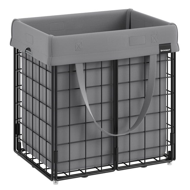 Cesto de ropa SONGMICS 50 L plegable con forro extraíble
