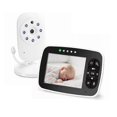 thumbnail image 1 of Baby monitor two-way audio voice intercom infrared night vision baby camera with monitor video surveillance security protection, 1 of 5