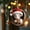 multicolour-8B Home Decor, variant on Shop All Savings karymi Christmas Tree Ornament Acrylic Flat Commemorative Pet Gift Rustic Animal Design Holiday Decoration with Hanging Cord Christmas Party Supplies Weekly Deal Limited Time Deal