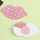 thumbnail image 3 of 10 Pares De Cubiertas De Pezones De Lentejuelas Cubiertas De Pezones De Múltiples Formas Pastas De Satén Pastosas Desechables Para Mujeres - Rosa, 3 of 5