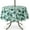 Bamboo Leaf, variant on Outdoor Tablecloth with Umbrella Hole and Zipper, Spring/Summer Waterproof Table Cover for Picnic/BBQ/Garden(60" Round,Damascus Flower)